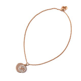MICHAEL KORS PAVE COIN SLIDER BRACELET MKC1514AN791 PINKGOLD マイケルコース ブレスレット 腕輪 MKロゴ パヴェ コイン レディース ピンクゴールド