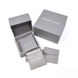 MICHAEL KORS PAVE COIN NECKLACE MKC1515AN040 SILVER マイケルコース ネックレス ペンダント MKロゴ パヴェ コイン レディース シルバー