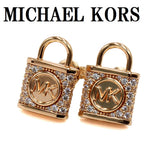 MICHAEL KORS LOCK ER RG EARRINGS MKC1628AN791 ROSE GOLD マイケルコース ピアス パヴェ 両耳 アクセサリー レディース ローズゴールド