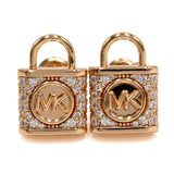 MICHAEL KORS LOCK ER RG EARRINGS MKC1628AN791 ROSE GOLD マイケルコース ピアス パヴェ 両耳 アクセサリー レディース ローズゴールド