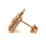 MICHAEL KORS LOCK ER RG EARRINGS MKC1628AN791 ROSE GOLD マイケルコース ピアス パヴェ 両耳 アクセサリー レディース ローズゴールド
