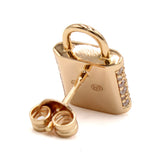 MICHAEL KORS LOCK ER RG EARRINGS MKC1628AN791 ROSE GOLD マイケルコース ピアス パヴェ 両耳 アクセサリー レディース ローズゴールド