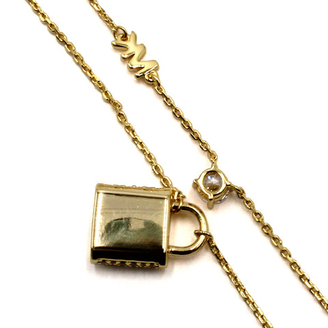 マイケルコース LOCK DL NK GLF NECKLACE ネックレス 女性 MICHAEL KORS LOCK DL NK GLF NECKLACE MKC1630AN710 GOLD