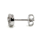 MICHAEL KORS EARRINGS MKC1727CZ040 SILVER マイケルコース ピアス スタッド パヴェ MK ロゴ 両耳用 アクセサリー おしゃれ レディース シルバー