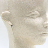 MICHAEL KORS EARRINGS MKC1727CZ040 SILVER マイケルコース ピアス スタッド パヴェ MK ロゴ 両耳用 アクセサリー おしゃれ レディース シルバー