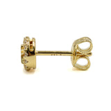 MICHAEL KORS EARRINGS MKC1727CZ710 GOLD マイケルコース ピアス スタッド パヴェ MK ロゴ 両耳用 アクセサリー おしゃれ レディース ゴールド