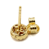 MICHAEL KORS EARRINGS MKC1727CZ710 GOLD マイケルコース ピアス スタッド パヴェ MK ロゴ 両耳用 アクセサリー おしゃれ レディース ゴールド