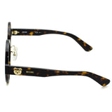 MOSCHINO SUNGLASSES ASIAN FIT MOS046F S55 086 2K GREY HAVANA モスキーノ サングラス アジアンフィット UVカット 紫外線カット レディース グレー ハバナ