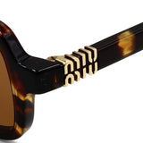 Miu Miu SUNGLASSES MU11ZSF VAU2Z1 52 BROWN HAVANA ミュウミュウ サングラス アジアンフィット メガネ 眼鏡 紫外線カット レディース ブラウン ハバナ