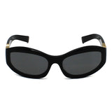 MIU MIU SUNGLASSES MU14ZSF 16K08Z 61 D.GREY BLACK ミュウミュウ サングラス アジアンフィット UVカット 紫外線カット レディース ダークグレー ブラック