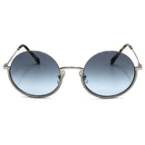 Miu Miu SUNGLASSES MU69US 1BC4R2 52 BLUE SILVER ミュウミュウ サングラス ノーズパッド メガネ 眼鏡 紫外線カット レディース ブルー シルバー
