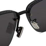 Dior SUNGLASSES NEODIOR S4U I0A0 58 GREY BLACK ディオール サングラス ノーズパッド メガネ 眼鏡 UVカット 紫外線カット メンズ グレー ブラック