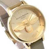 OLIVIA BURTON QUARTZ ANALOG WATCH OB16AM150 GOLD BEIGE オリビアバートン 腕時計 クォーツ アナログ 電池式 ウォッチ レディース ゴールド ベージュ 1年保証