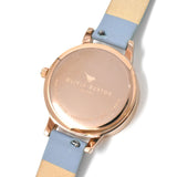 OLIVIA BURTON QUARTZ ANALOG WATCH OB16CH04 WHITE L.BLUE オリビアバートン 腕時計 クォーツ アナログ 電池式 ウォッチ レディース ホワイト ライトブルー 1年保証