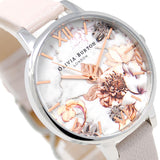 OLIVIA BURTON QUARTZ ANALOG WATCH OB16CS21 WHITE FLOWER PEARL PINK オリビアバートン 腕時計 クォーツ アナログ 電池式 ウォッチ レディース ホワイト フラワー パールピンク 1年保証