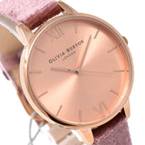 OLIVIA BURTON QUARTZ ANALOG WATCH OB16DE03 ROSE GOLD PINK オリビアバートン 腕時計 クォーツ アナログ 電池式 ウォッチ レディース ローズゴールド ピンク 1年保証