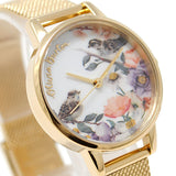 OLIVIA BURTON QUARTZ ANALOG WATCH OB16ER12 WHITE GOLD オリビアバートン 腕時計 クォーツ アナログ 電池式 ウォッチ レディース ホワイト ゴールド 1年保証