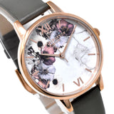 OLIVIA BURTON QUARTZ ANALOG WATCH OB16MF08 GREY オリビアバートン 腕時計 クォーツ アナログ 電池式 ウォッチ レディース グレー 1年保証