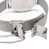OLIVIA BURTON QUARTZ ANALOG WATCH OB16MF09 SILVER WHITE オリビアバートン 腕時計 クォーツ アナログ 電池式 ウォッチ レディース ホワイト シルバー 1年保証