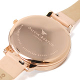 OLIVIA BURTON QUARTZ ANALOG WATCH OB16PP30 NUDE PEACH WHITE FLOWER オリビアバートン 腕時計 クォーツ アナログ 電池式 ウォッチ レディース ヌードピーチ ホワイト フラワー 1年保証