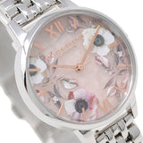 OLIVIA BURTON QUARTZ ANALOG WATCH OB16SP07 ROSE GOLD SILVER オリビアバートン 腕時計 クォーツ アナログ 電池式 ウォッチ レディース ローズゴールド シルバー 1年保証