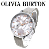 OLIVIA BURTON QUARTZ ANALOG WATCH OB16VE13 WHITE L.GREY オリビアバートン 腕時計 クォーツ アナログ 電池式 ウォッチ レディース ホワイト ライトグレー 1年保証