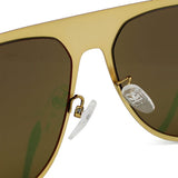 adidas Originals SUNGLASSES OR0037 02Q 58 MIRROR GREEN BLACK アディダス オリジナルス サングラス ノーズパット メガネ 眼鏡 UVカット 紫外線カット メンズ レディース グリーン ブラック