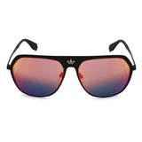 adidas Originals SUNGLASSES OR0037 02U 58 MIRROR GREY BLACK アディダス オリジナルス サングラス ノーズパット メガネ 眼鏡 UVカット 紫外線カット メンズ レディース グレー ブラック