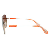 adidas Originals SUNGLASSES OR0085 33L 59 MIRROR ORANGE GOLD アディダス オリジナルス サングラス ノーズパット メガネ 眼鏡 UVカット 紫外線カット メンズ レディース ミラー オレンジ ゴールド