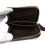 Cisei MINI WALLET P0968 LD T MORO シセイ ミニ 財布 ラウンドファスナー ウォレット 牛革 レザー 小銭入れ カード入れ メンズ レディース モロ ダークブラウン