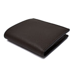 Cisei FOLDING WALLET WITH COIN PURSE P1023 LD T MORO シセイ 二つ折り 財布 小銭入れ カード入れ 牛革 レザー メンズ モロ ダークブラウン
