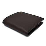 Cisei FOLDING WALLET WITH COIN PURSE P1023 LD T MORO シセイ 二つ折り 財布 小銭入れ カード入れ 牛革 レザー メンズ モロ ダークブラウン