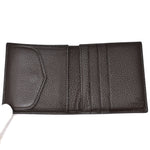 Cisei FOLDING WALLET WITH COIN PURSE P1023 LD T MORO シセイ 二つ折り 財布 小銭入れ カード入れ 牛革 レザー メンズ モロ ダークブラウン