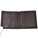 Cisei FOLDING WALLET WITH COIN PURSE P1023 LD T MORO シセイ 二つ折り 財布 小銭入れ カード入れ 牛革 レザー メンズ モロ ダークブラウン