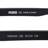 PUMA SUNGLASSES ASIAN FIT PE0051SA 002 54 DARK GRAY BLACK プーマ サングラス アジアンフィット メガネ 眼鏡 UVカット 紫外線カット メンズ レディース ダークグレー ブラック