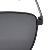 国内正規品 PUMA SUNGLASSES ASIAN FIT PE0112S 001 GREY BLACK プーマ サングラス アジアンフィット 眼鏡 UVカット 紫外線カット メンズ グレー ブラック