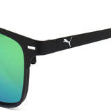 国内正規品 PUMA SUNGLASSES ASIAN FIT PJ0036S 002 GREEN MIRROR LENS BLACK プーマ サングラス アジアンフィット メガネ 眼鏡 UVカット 紫外線カット レディース グリーン ミラーレンズ ブラック