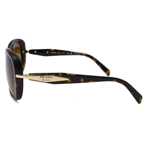 PRADA SUNGLASSES EYEWEAR PR04ZSF 2AU6E1 58 POLAR BROWN HAVANA