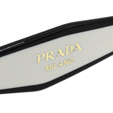 PRADA SUNGLASSES ASIAN FIT PR15WSF 09Q5S0 55 D.GREY BLACK TALC プラダ サングラス アジアンフィット メガネ 眼鏡 UVカット 紫外線カット メンズ レディース ダークグレー ブラック タルク