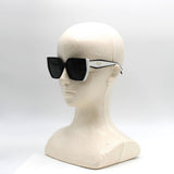 PRADA SUNGLASSES ASIAN FIT PR15WSF 09Q5S0 55 D.GREY BLACK TALC プラダ サングラス アジアンフィット メガネ 眼鏡 UVカット 紫外線カット メンズ レディース ダークグレー ブラック タルク