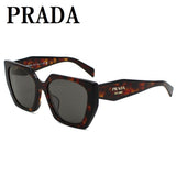 PRADA SUNGLASSES ASIAN FIT PR15WSF 24B40L 55 D.GREY ROUTE BLACK プラダ サングラス アジアンフィット メガネ 眼鏡 UVカット 紫外線カット メンズ レディース ダークグレー ルート ブラック