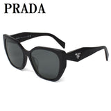 PRADA SUNGLASSES EYEWEAR PR19ZSF 1AB5S0 56 DARK GRAY BLACK プラダ サングラス アイウェア メガネ 眼鏡 UVカット 紫外線カット ダークグレー ブラック