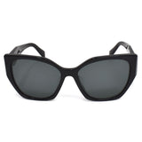 PRADA SUNGLASSES EYEWEAR PR19ZSF 1AB5S0 56 DARK GRAY BLACK プラダ サングラス アイウェア メガネ 眼鏡 UVカット 紫外線カット ダークグレー ブラック