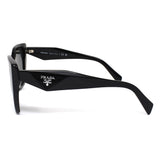 PRADA SUNGLASSES EYEWEAR PR19ZSF 1AB5S0 56 DARK GRAY BLACK プラダ サングラス アイウェア メガネ 眼鏡 UVカット 紫外線カット ダークグレー ブラック