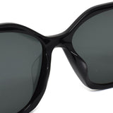 PRADA SUNGLASSES EYEWEAR PR19ZSF 1AB5S0 56 DARK GRAY BLACK プラダ サングラス アイウェア メガネ 眼鏡 UVカット 紫外線カット ダークグレー ブラック