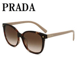 PRADA SUNGLASSES PR22ZSF 07R0A6 55 BROWN CARAMEL TORTOISE プラダ サングラス アジアンフィット メガネ 眼鏡 UVカット 紫外線カット メンズ レディース ブラウン キャラメル トートイズ