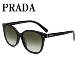 PRADA SUNGLASSES PR22ZSF 1AB0A7 55 GREY BLACK プラダ サングラス アジアンフィット メガネ 眼鏡 UVカット 紫外線カット メンズ レディース グレー ブラック