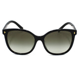 PRADA SUNGLASSES PR22ZSF 1AB0A7 55 GREY BLACK プラダ サングラス アジアンフィット メガネ 眼鏡 UVカット 紫外線カット メンズ レディース グレー ブラック