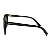PRADA SUNGLASSES PR22ZSF 1AB0A7 55 GREY BLACK プラダ サングラス アジアンフィット メガネ 眼鏡 UVカット 紫外線カット メンズ レディース グレー ブラック