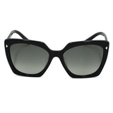 PRADA SUNGLASSES PR23ZSF 1AB5W1 55 GREY BLACK プラダ サングラス アジアンフィット メガネ 眼鏡 UVカット 紫外線カット メンズ レディース グレー ブラック